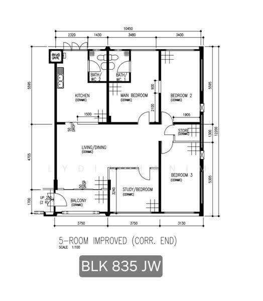 835 Jurong West Street 81, 835 Jurong West Street 81, Boon Lay / Jurong / Tuas, 3 Bedrooms, 1,313 sqft, HDB Flat For Sale, by Lydia Hanim, 500270785 - PropertyGuru.com.sg