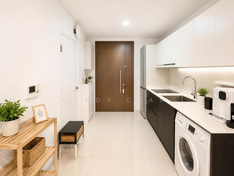 Suites 28, 28 Lorong 30 Geylang, Eunos / Geylang / Paya Lebar, 1 Bedroom, 506 sqft, Apartment For Rent, by Mandy Chan, 500270808 - Kitchen - PropertyGuru.com.sg