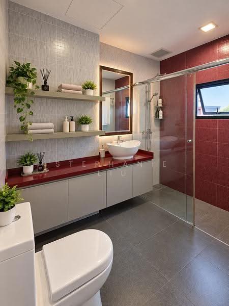 The Springfield, Chempaka Kuning Link, Bedok / Upper East Coast, 4 Bedrooms, 2,723 sqft, Terraced House For Sale, by Stephanie Liu, 500270827 - Bathroom - PropertyGuru.com.sg