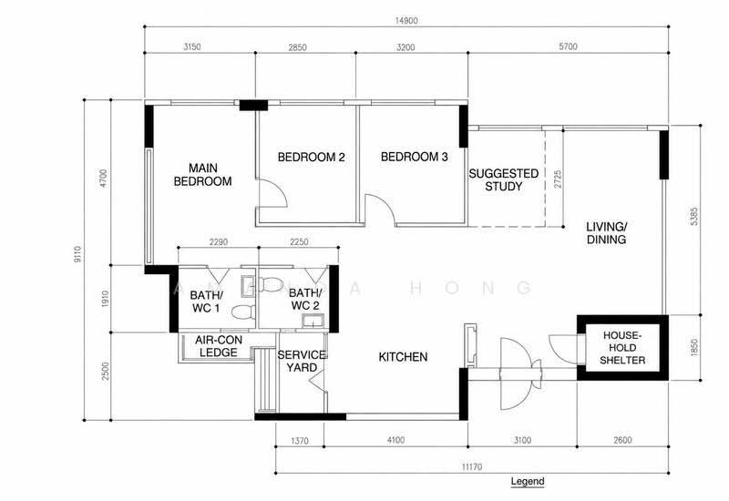 323B Sumang Walk, 323B Sumang Walk, Hougang / Punggol / Sengkang, 3 Bedrooms, 1,216 sqft, HDB Flat For Rent, by Amanda Hong, 500270863 - PropertyGuru.com.sg