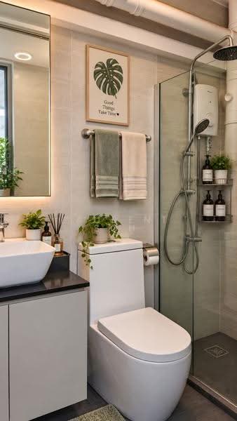 661 Choa Chu Kang Crescent, 661 Choa Chu Kang Crescent, Dairy Farm / Bukit Panjang / Choa Chu Kang, 3 Bedrooms, 1,313 sqft, HDB Flat For Sale, by Laurent Soh, 500270874 - Bathroom - PropertyGuru.com.sg