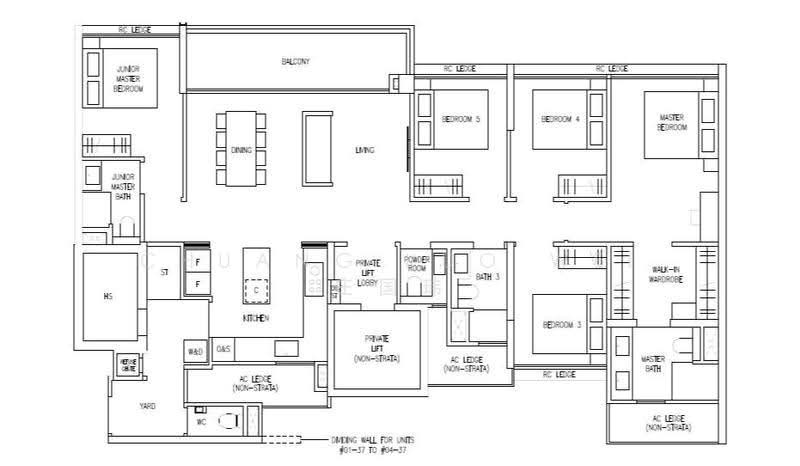 1km to MGS. Near to MRT. Brand new, Tanglin / Holland / Bukit Timah, 5 Bedrooms, 1,572 sqft, Condominium For Sale, by Chuang Kuo Wei 庄国玮, 500270891 - PropertyGuru.com.sg