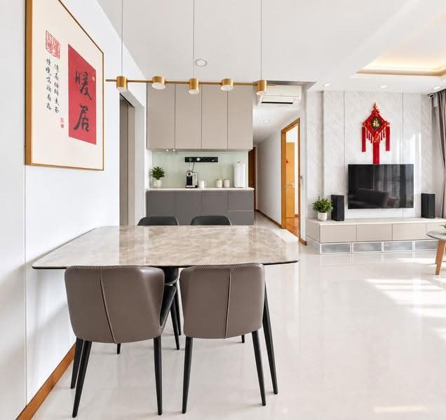 Dakota Residences, 34 Dakota Crescent, Eunos / Geylang / Paya Lebar, 3 Bedrooms, 1,292 sqft, Condominium For Sale, by Nicole Lin, 500270920 - Dining Room - PropertyGuru.com.sg