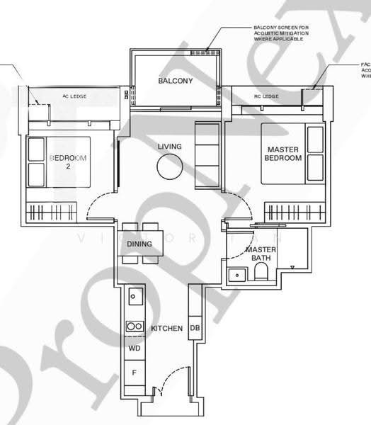 The Reserve Residences, 9 Jalan Anak Bukit, Clementi Park / Upper Bukit Timah, 2 Bedrooms, 614 sqft, Condominium For Sale, by Victor Tan, 500270946 - PropertyGuru.com.sg