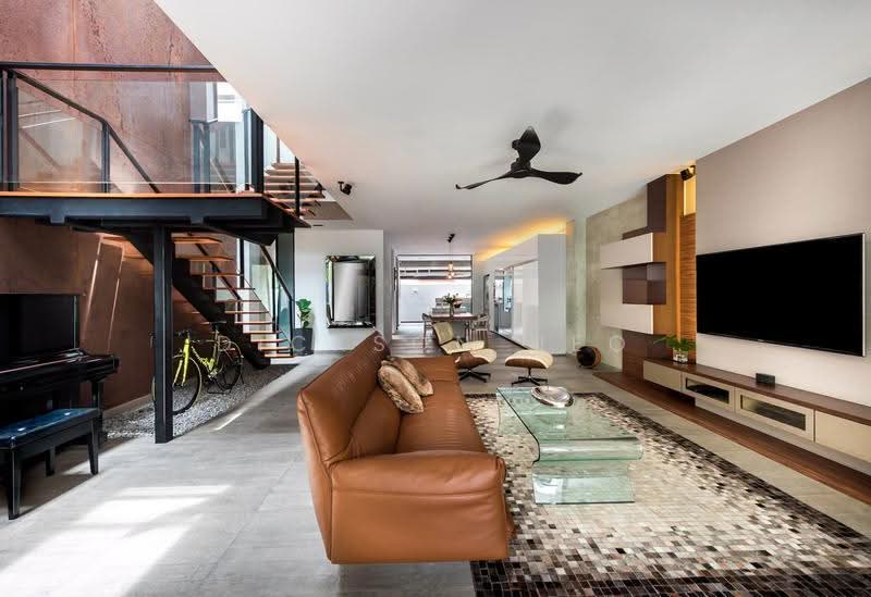 Timeless Modern Architecture D10. 1 Km Henry Park. Dickson 94.88.40.80, Ming Teck Park, Maryland Drive, Sixth Avenue, Greenleaf Road, Greenleaf Drive, Greenleaf View, Greenleaf Lane, Jalan Jelita, Jalan Tenang, Jalan Istimewa, Jalan Haji Alias, Namly Avenue, Namly Drive, Namly Garden, Coronation Road West, Tanglin / Holland / Bukit Timah, 3 Bedrooms, 3,500 sqft, Terraced House For Sale, by Dickson Neo, 500270949 - Living Room - PropertyGuru.com.sg