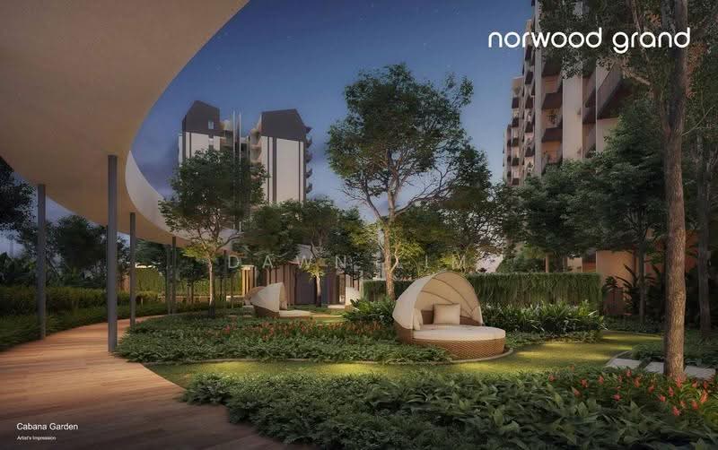 Norwood Grand, 10 Champions Way, Admiralty / Woodlands, 2 Bedrooms, 624 sqft, Condominium For Rent, by Dawn Lim, 500270954 - Garden - PropertyGuru.com.sg