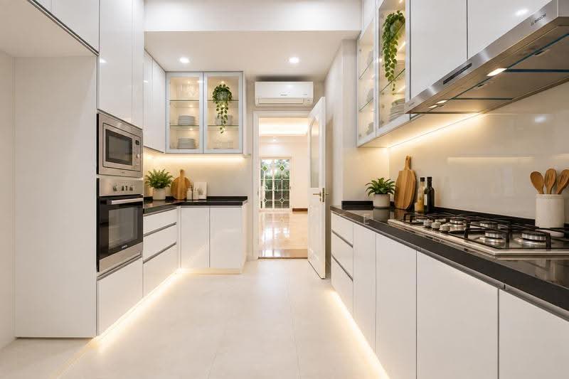 Gentle Villas, Gentle Drive, Newton / Novena, 5 Bedrooms, 7,382 sqft, Detached House For Rent, by Andy Wee, 500270955 - Kitchen - PropertyGuru.com.sg