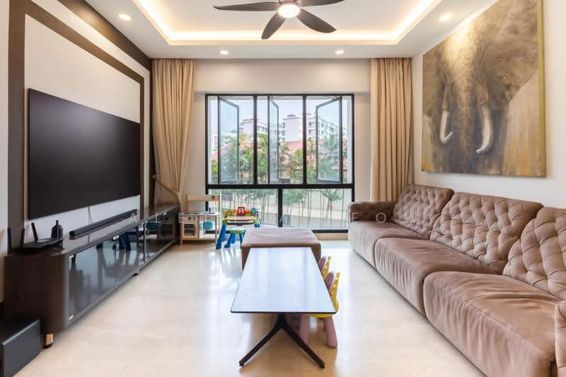 Simsville, 6 Geylang East Avenue 2, Eunos / Geylang / Paya Lebar, 3 Bedrooms, 1,238 sqft, Condominium For Sale, by Alethea Seow, 500270963 - Living Room - PropertyGuru.com.sg