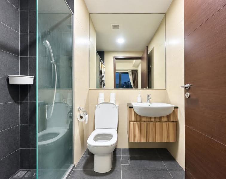 Guillemard Edge, 38 Lorong 30 Geylang, Eunos / Geylang / Paya Lebar, 1 Bedroom, 441 sqft, Condominium For Sale, by Sheryl Yeo, 500270969 - Bathroom - PropertyGuru.com.sg