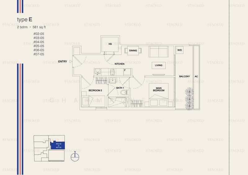 Prime Residence, 41 Lorong 22 Geylang, Eunos / Geylang / Paya Lebar, 2 Bedrooms, 581 sqft, Condominium For Sale, by Charmaine Soh, 500270970 - PropertyGuru.com.sg