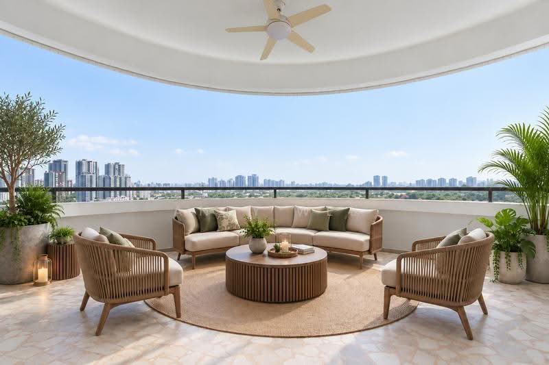 Regency Park, 9 Nathan Road, Tanglin / Holland / Bukit Timah, 4 Bedrooms, 3,650 sqft, Condominium For Rent, by Andy Wee, 500270977 - Balcony - PropertyGuru.com.sg