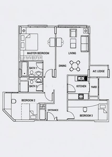 Simei Green Condominium, 1 Simei Street 4, Pasir Ris / Tampines, 3 Bedrooms, 969 sqft, Condominium For Sale, by Cai Ju, 500271017 - PropertyGuru.com.sg