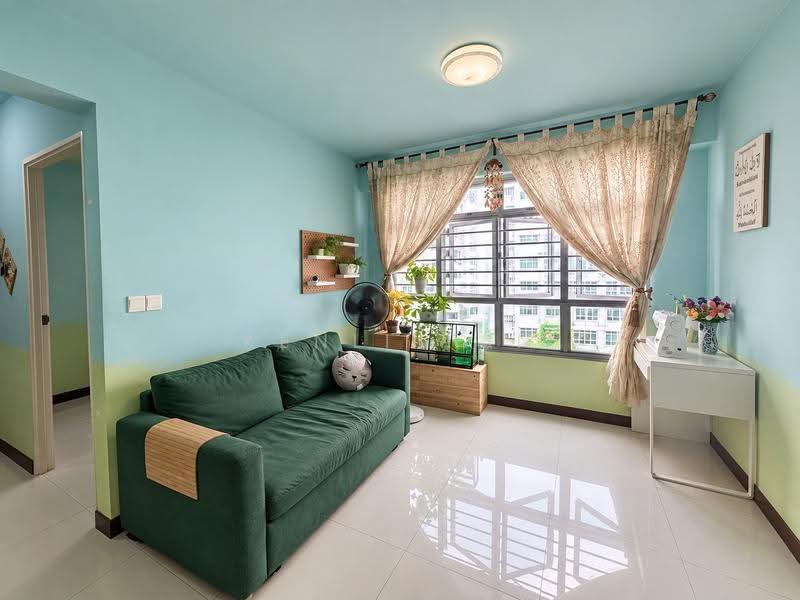 414A Fernvale Link, 414A Fernvale Link, Seletar / Yio Chu Kang, 2 Bedrooms, 732 sqft, HDB Flat For Sale, by Kenli Tan, 500271040 - Living Room - PropertyGuru.com.sg