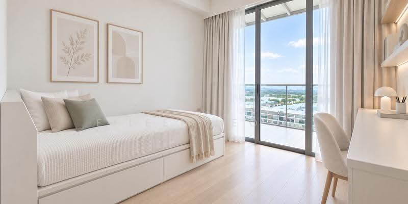 Skies Miltonia, 31 Miltonia Close, Sembawang / Yishun, 3 Bedrooms, 2,551 sqft, Condominium For Sale, by Eileen Leong, 500271070 - Bedroom (AI used for Design Ideas) - PropertyGuru.com.sg