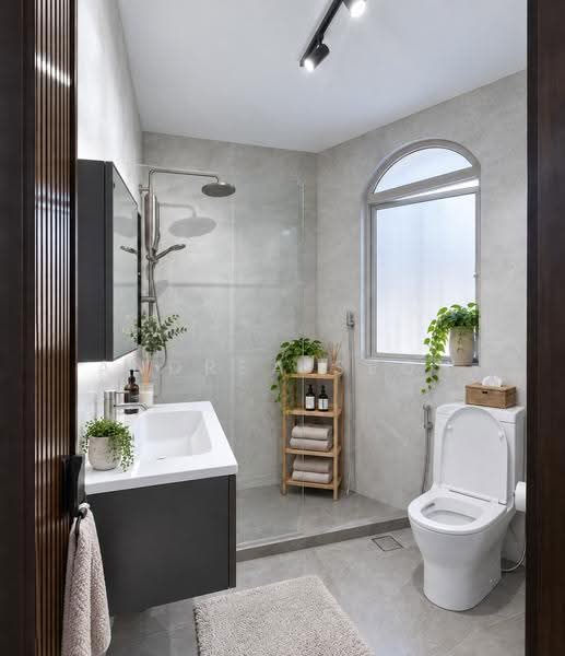 Katong Freehold Renovated 3 Storey Corner, Everitt Road, Tembeling Road, Ceylon Road, Joo Chiat Place, Carpmael Road, Onan Road, East Coast / Marine Parade, 5 Bedrooms, 3,800 sqft, Semi-Detached House For Sale, by Andrea Seoh, 500271073 - Bathroom - PropertyGuru.com.sg