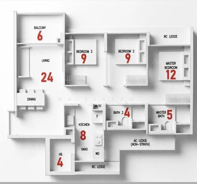 Amberwood at Holland, Tanglin / Holland / Bukit Timah, 3 Bedrooms, 872 sqft, Condominium For Sale, by Maisyarah Rahmad, 500271138 - PropertyGuru.com.sg