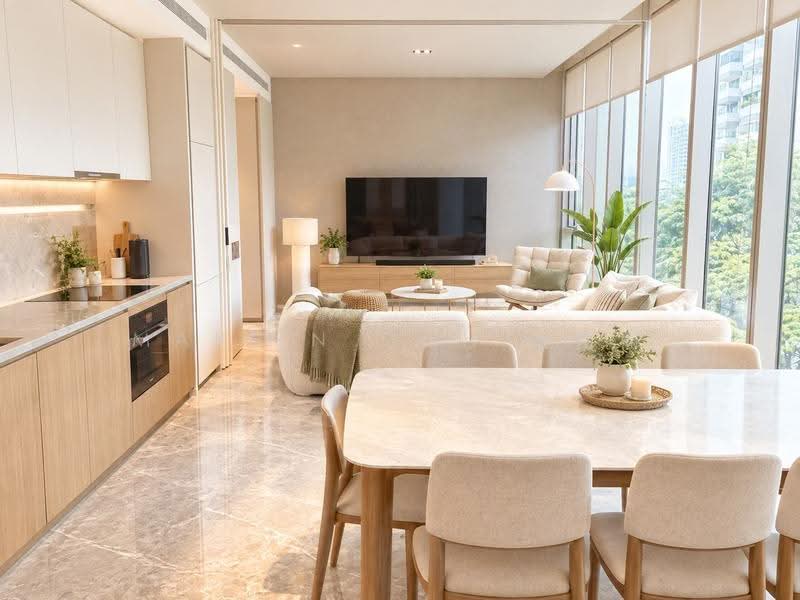Cuscaden Reserve, 8 Cuscaden Road, Tanglin / Holland / Bukit Timah, 2 Bedrooms, 935 sqft, Condominium For Sale, by Martin Goh 吴伟楠, 500271160 - Kitchen - PropertyGuru.com.sg