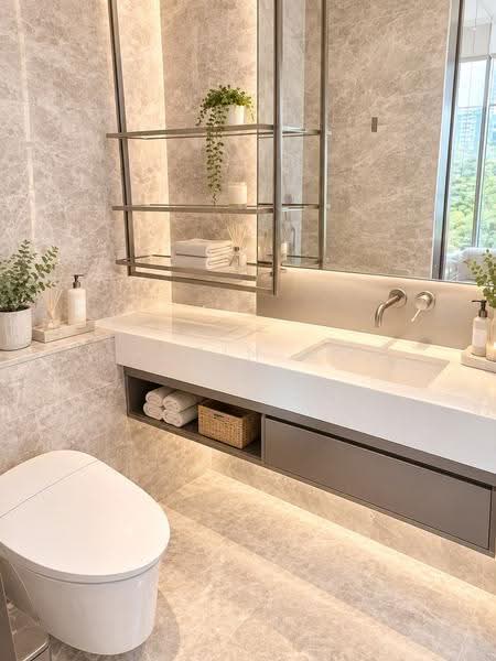 Cuscaden Reserve, 8 Cuscaden Road, Tanglin / Holland / Bukit Timah, 2 Bedrooms, 935 sqft, Condominium For Sale, by Martin Goh 吴伟楠, 500271160 - Bathroom - PropertyGuru.com.sg