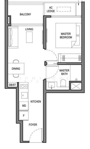 Grand Dunman, 8 Dunman Road, East Coast / Marine Parade, 1 Bedroom, 452 sqft, Condominium For Rent, by DON SIDHU, 500271165 - PropertyGuru.com.sg
