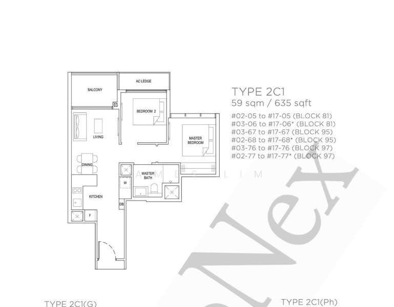 The Florence Residences, 99 Hougang Avenue 2, Hougang / Punggol / Sengkang, 2 Bedrooms, 635 sqft, Condominium For Rent, by James Lim, 500271182 - PropertyGuru.com.sg