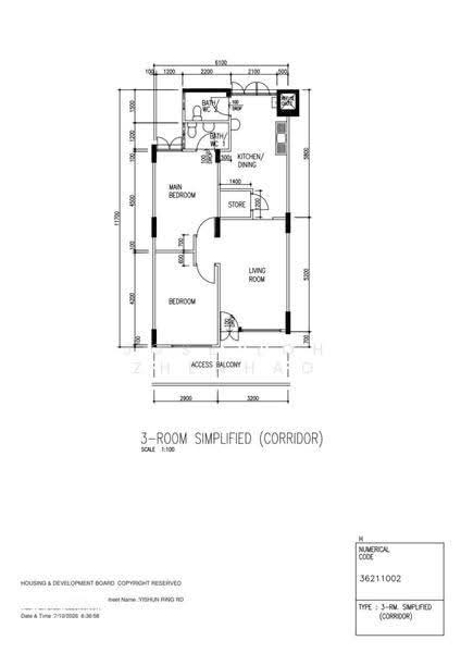 113 Yishun Ring Road, 113 Yishun Ring Road, Sembawang / Yishun, 2 Bedrooms, 689 sqft, HDB Flat For Sale, by Jose Loh Zhenhao, 500271221 - PropertyGuru.com.sg