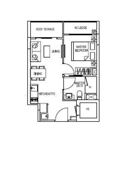 Kensington Square, 2 Jalan Lokam, Hougang / Punggol / Sengkang, 1 Bedroom, 431 sqft, Apartment For Sale, by Vernon Low, 500271276 - PropertyGuru.com.sg
