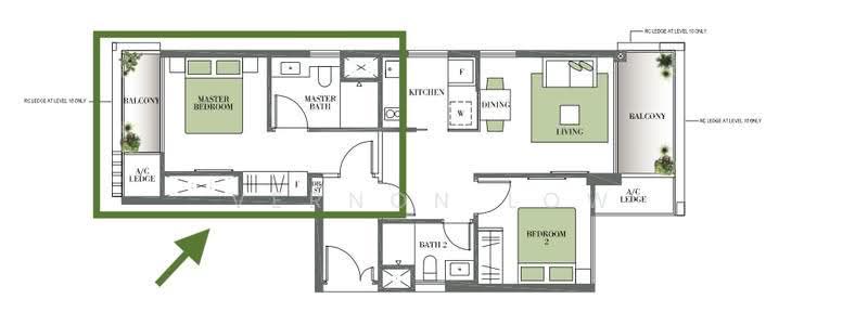 Botanique at Bartley, 223 Upper Paya Lebar Road, Hougang / Punggol / Sengkang, Studio, 310 sqft, Condominium For Rent, by Vernon Low, 500271284 - PropertyGuru.com.sg