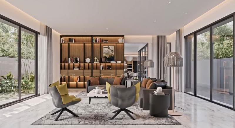Brand New Detached with Pool & Lift at Mount Sinai. 1km to Henry Park Pri, Mount Sinai Road, Holland Grove Road, Tanglin / Holland / Bukit Timah, 6 Bedrooms, 12,239 sqft, Detached House For Sale, by Ms. Georgie, 500271347 - Living Room - PropertyGuru.com.sg