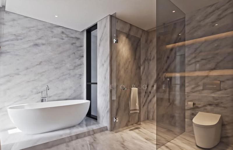 Brand New Detached with Pool & Lift at Mount Sinai. 1km to Henry Park Pri, Mount Sinai Road, Holland Grove Road, Tanglin / Holland / Bukit Timah, 6 Bedrooms, 12,239 sqft, Detached House For Sale, by Ms. Georgie, 500271347 - Bathroom - PropertyGuru.com.sg
