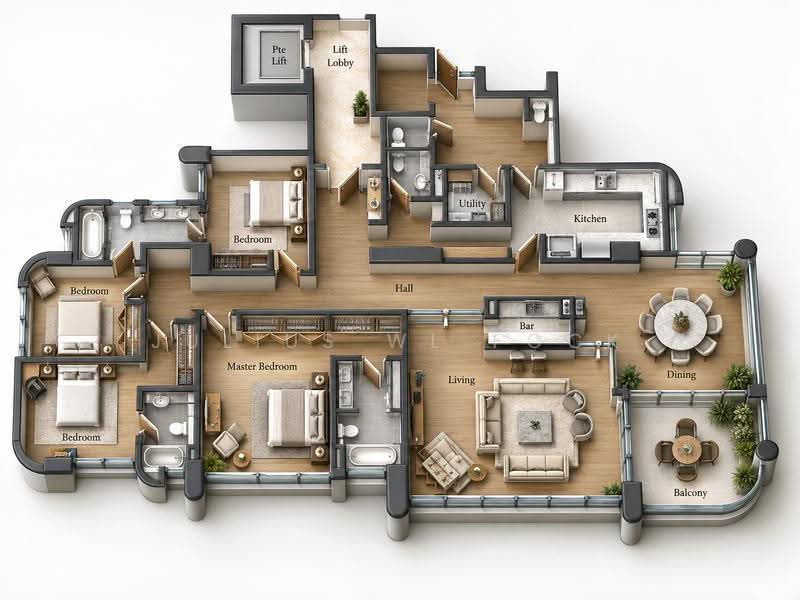 The Claymore, 25 Claymore Road, Orchard / River Valley, 4 Bedrooms, 3,348 sqft, Condominium For Rent, by Julius WL Fock, 500271369 - PropertyGuru.com.sg
