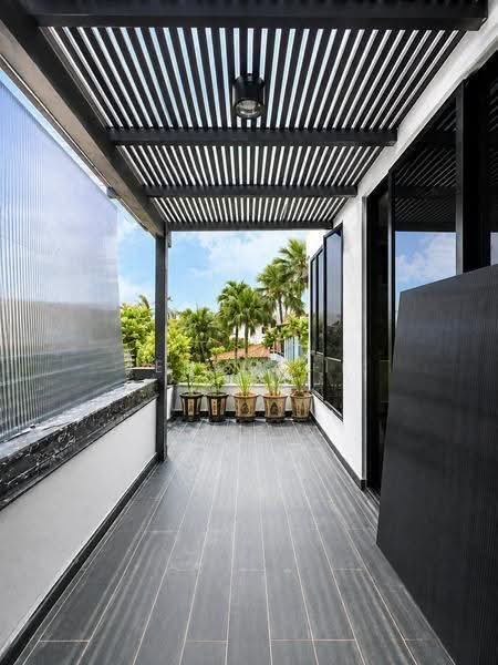 Sembawang Villas, Sembawang Villas, Sembawang / Yishun, 5 Bedrooms, 4,000 sqft, Semi-Detached House For Sale, by Eden Li, 500271377 - Balcony - PropertyGuru.com.sg