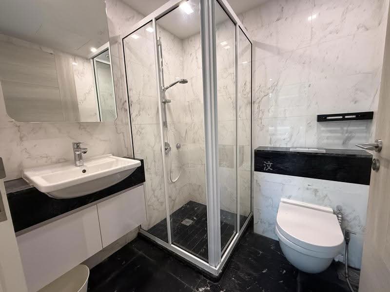 Sophia Hills, 27 Mount Sophia, Orchard / River Valley, 1 Bedroom, 450 sqft, Condominium For Rent, by JW Lee 李健汶, 500271402 - Bathroom - PropertyGuru.com.sg