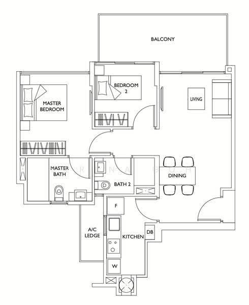 The Luxurie, 27 Compassvale Road, Hougang / Punggol / Sengkang, 2 Bedrooms, 775 sqft, Condominium For Sale, by Serena Goh, 500271516 - PropertyGuru.com.sg