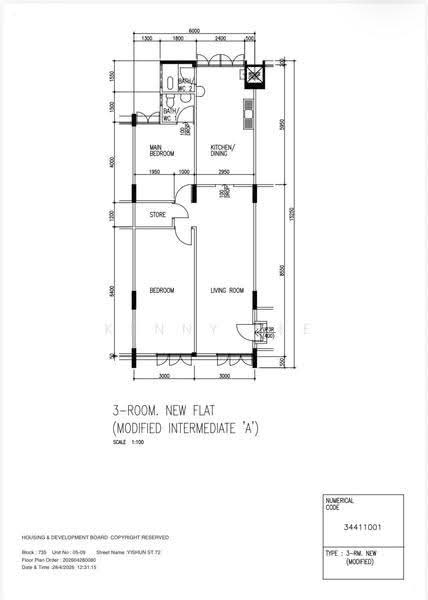 735 Yishun Street 72, 735 Yishun Street 72, Sembawang / Yishun, 2 Bedrooms, 882 sqft, HDB Flat For Sale, by Kenny Lee, 500271530 - PropertyGuru.com.sg