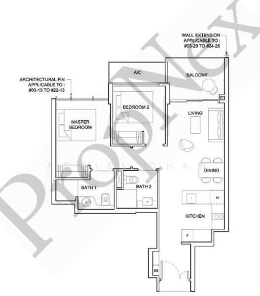 High Park Residences, 27 Fernvale Road, Seletar / Yio Chu Kang, 2 Bedrooms, 678 sqft, Condominium For Rent, by Adriel Chan, 500271548 - PropertyGuru.com.sg