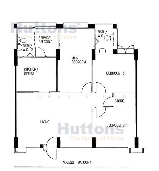 367 Tampines Street 34, 367 Tampines Street 34, Pasir Ris / Tampines, 3 Bedrooms, 1,076 sqft, HDB Flat For Sale, by Johnnie Han, 500271575 - PropertyGuru.com.sg