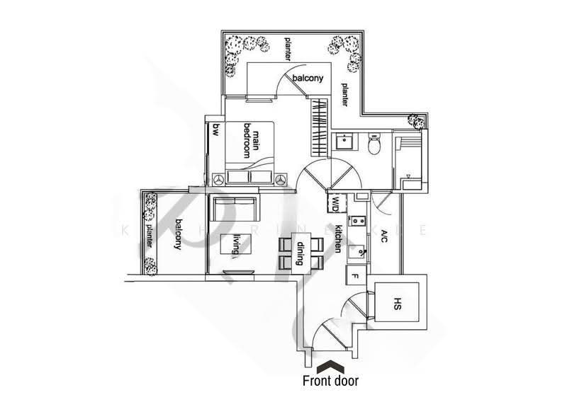 Zedge, 2 Akyab Road, Newton / Novena, 1 Bedroom, 592 sqft, Condominium For Sale, by Katherine Kee, 500271608 - PropertyGuru.com.sg