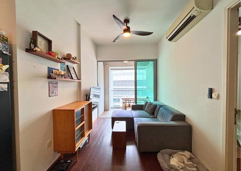Zedge, 2 Akyab Road, Newton / Novena, 1 Bedroom, 592 sqft, Condominium For Sale, by Katherine Kee, 500271608 - Living Room - PropertyGuru.com.sg