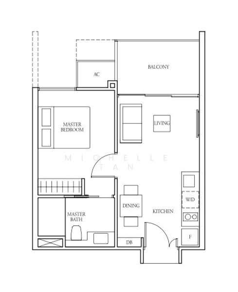 Bartley Ridge, 44 Mount Vernon Road, Macpherson / Potong Pasir, 1 Bedroom, 463 sqft, Condominium For Sale, by Michelle Tan, 500271611 - PropertyGuru.com.sg