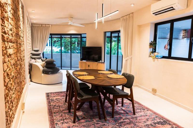 Trendy Tiong Bahru One Bed, Tiong Bahru Road, Alexandra / Commonwealth, 1 Bedroom, 800 sqft, Walk-up Apartment For Rent, by Susan Prior, 500271633 - Living Room - PropertyGuru.com.sg