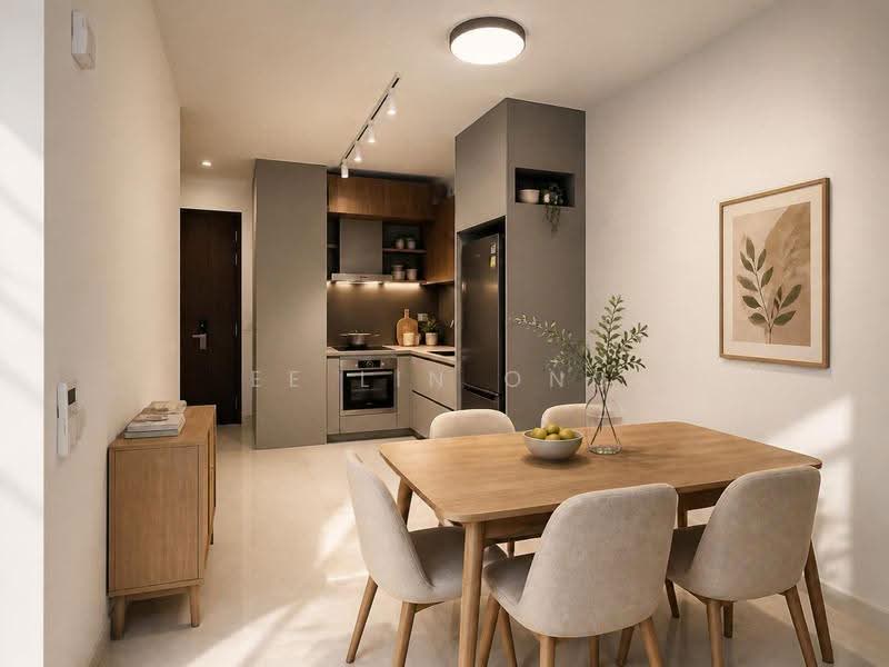 Parksuites, 18 Holland Grove Road, Tanglin / Holland / Bukit Timah, 1 Bedroom, 678 sqft, Condominium For Rent, by Ee Lin Ong, 500271638 - Kitchen - PropertyGuru.com.sg