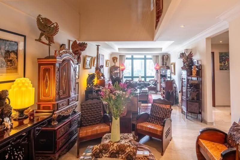 Cheapest 4 bed in District 10 with 2271 square feet, 21 Jervois Close, Tanglin / Holland / Bukit Timah, 4 Bedrooms, 2,271 sqft, Apartment For Sale, by Sharon Jany, 500271692 - Living Room - PropertyGuru.com.sg
