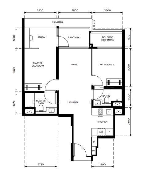 Thomson Reserve, Bright Hill Drive, Ang Mo Kio / Bishan / Thomson, 2 Bedrooms, 732 sqft, Condominium For Sale, by Dulcie Liu, 500271705 - PropertyGuru.com.sg