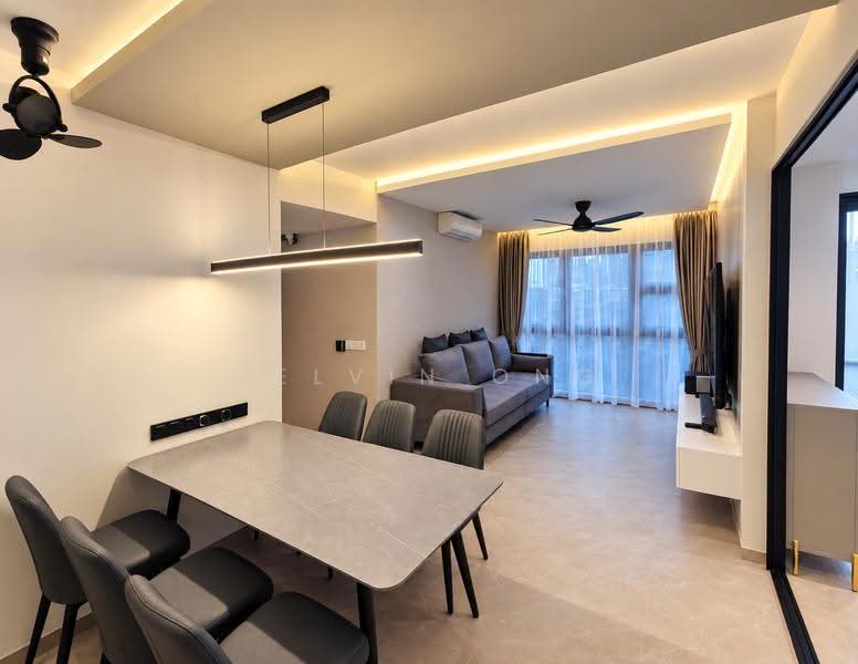 Lush Acres, Sengkang West Way/Fernvale, Seletar / Yio Chu Kang, 3 Bedrooms, 1,066 sqft, Condominium For Sale, by Delvin Ong, 500271711 - Living Room - PropertyGuru.com.sg