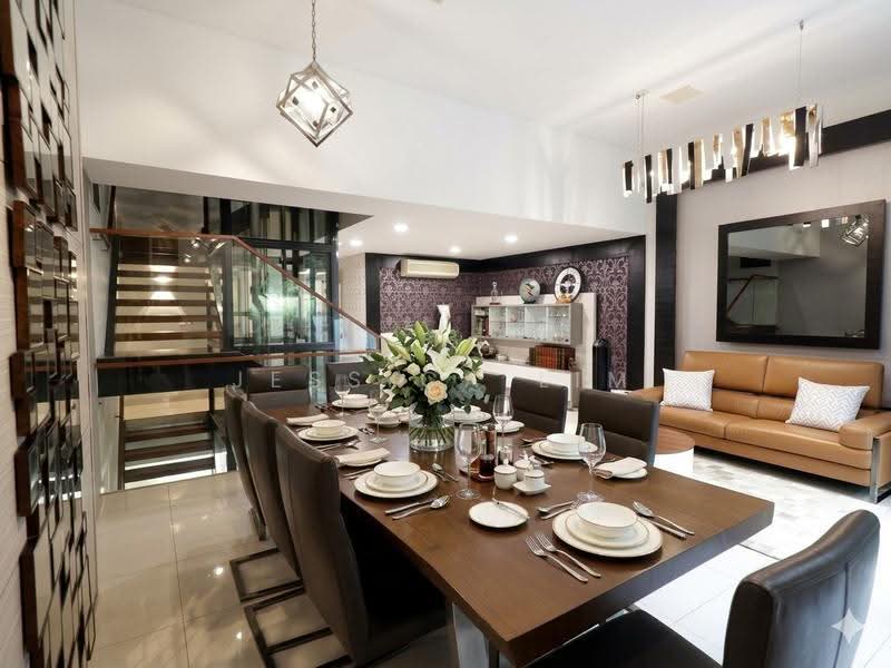 Avant Parc, Wak Hassan Place, Sembawang / Yishun, 5 Bedrooms, 4,467 sqft, Terraced House For Sale, by Jessica Lim, 500271745 - Dining Room - PropertyGuru.com.sg