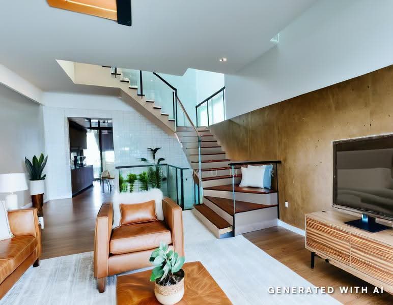Chestnut Residences, 2 Jalan Emas Urai, Dairy Farm / Bukit Panjang / Choa Chu Kang, 4 Bedrooms, 3,498 sqft, Terraced House For Rent, by Arun Kumar, 500271762 - Living Room - PropertyGuru.com.sg
