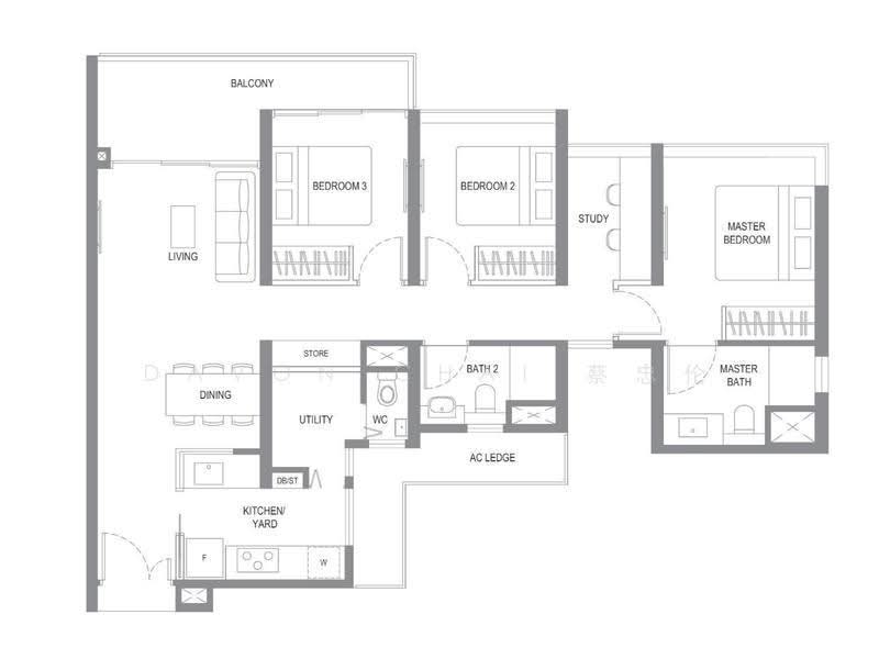 Twin VEW, 91 West Coast Vale, Buona Vista / West Coast / Clementi New Town, 3 Bedrooms, 1,141 sqft, Condominium For Sale, by Davon Chai 蔡忠伦, 500271801 - PropertyGuru.com.sg