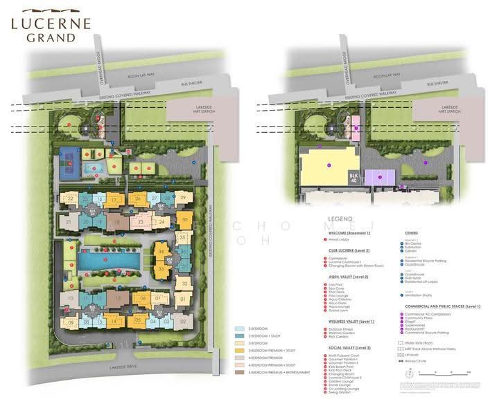 Lucerne Grand, Lakeside Drive, Boon Lay / Jurong / Tuas, 4 Bedrooms, 1,345 sqft, Condominium For Sale, by Alice Cho Mei Poh, 500271812 - PropertyGuru.com.sg