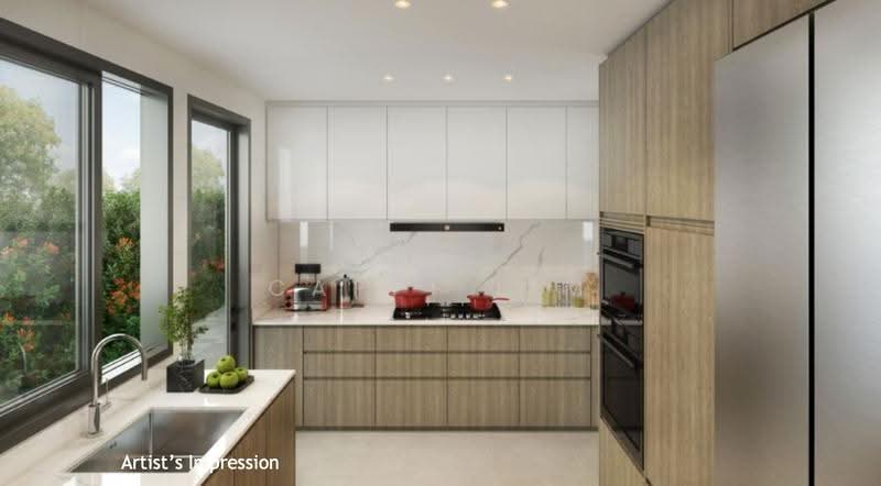 Brand New Semi Detached at Changi/ Loyang, Old Tampines Road, Flora Road, Lengkok Mariam, Toh Close, Mariam Way, Changi Airport / Changi Village, 5 Bedrooms, 4,133 sqft, Semi-Detached House For Sale, by Cappi Lim, 500271881 - Kitchen - PropertyGuru.com.sg