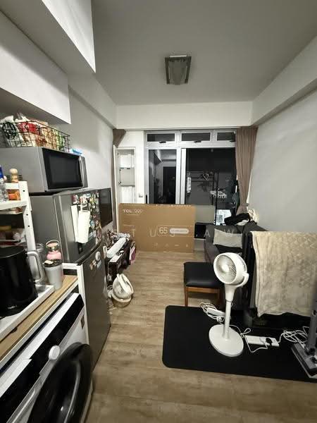 D'Weave, 5 Lorong 39 Geylang, Eunos / Geylang / Paya Lebar, 2 Bedrooms, 570 sqft, Condominium For Rent, by Justus Aw, 500271891 - living room - PropertyGuru.com.sg